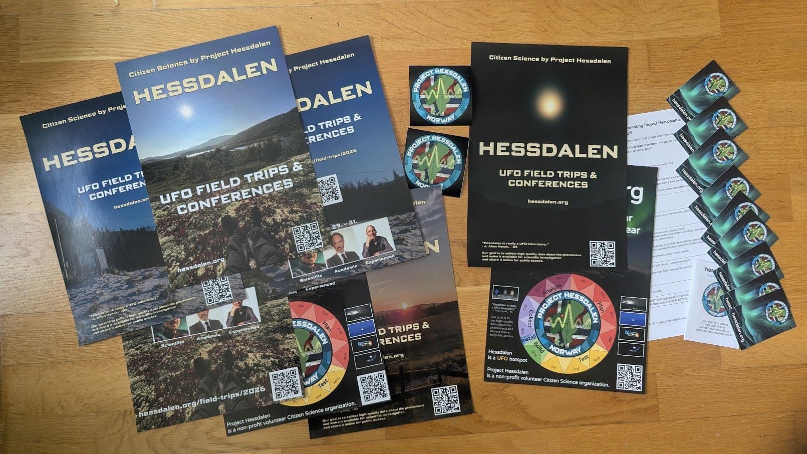 Thank you for helping spread the word about Project Hessdalen.