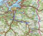 Map: Travel Trondheim-Hessdalen
